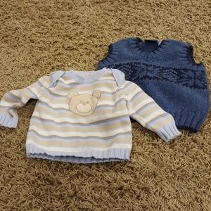 Sweater and sweater vest